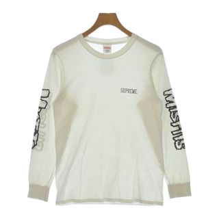 シュプリーム(Supreme)のSupreme シュプリーム Tシャツ・カットソー S 白 【古着】【中古】(Tシャツ/カットソー(半袖/袖なし))