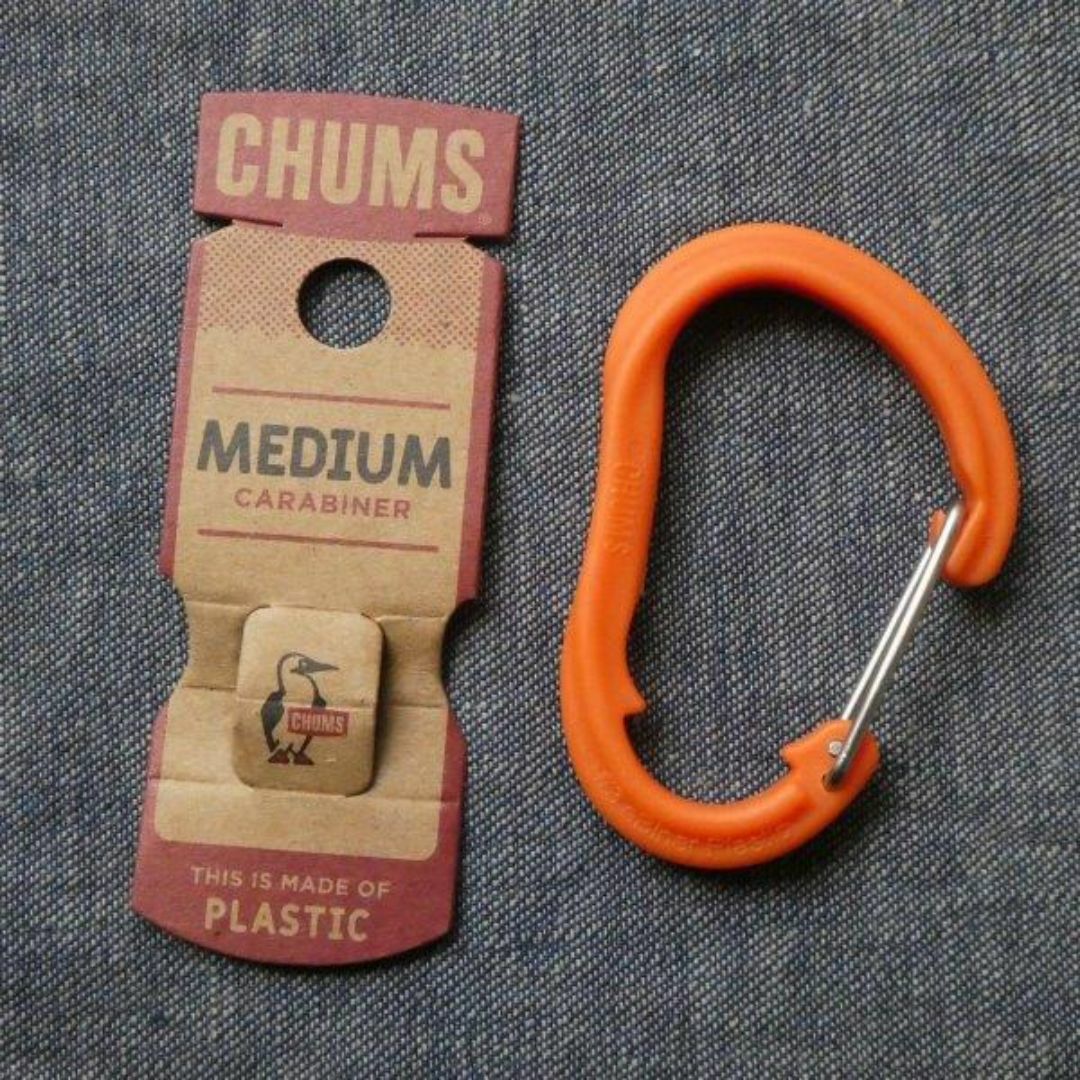 CHUMS(チャムス)のCHUMS オリジナル カラビナ M オレンジ CH61-0119 新品 メンズのファッション小物(キーホルダー)の商品写真