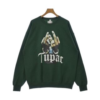 ワコマリア(WACKO MARIA)のWACKO MARIA ワコマリア スウェット XL 緑 【古着】【中古】(スウェット)