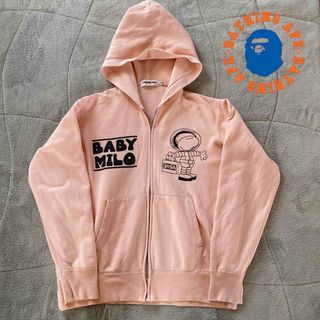 A BATHING APE - 希少デザイン　A BATHING APE ベイビーマイロ ジップアップパーカー