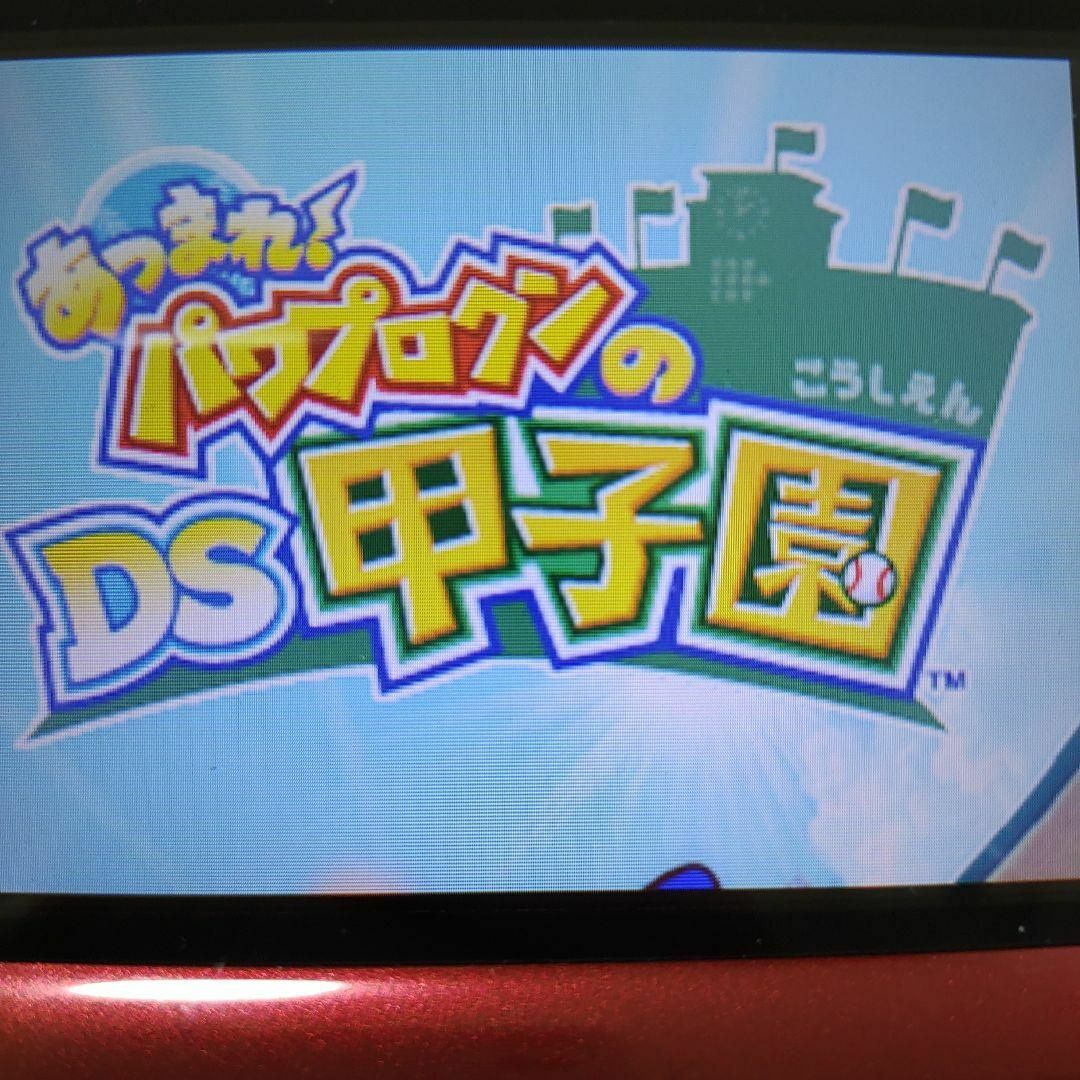 ニンテンドーDS(ニンテンドーDS)のあつまれ!パワプロクンのDS甲子園 エンタメ/ホビーのゲームソフト/ゲーム機本体(携帯用ゲームソフト)の商品写真