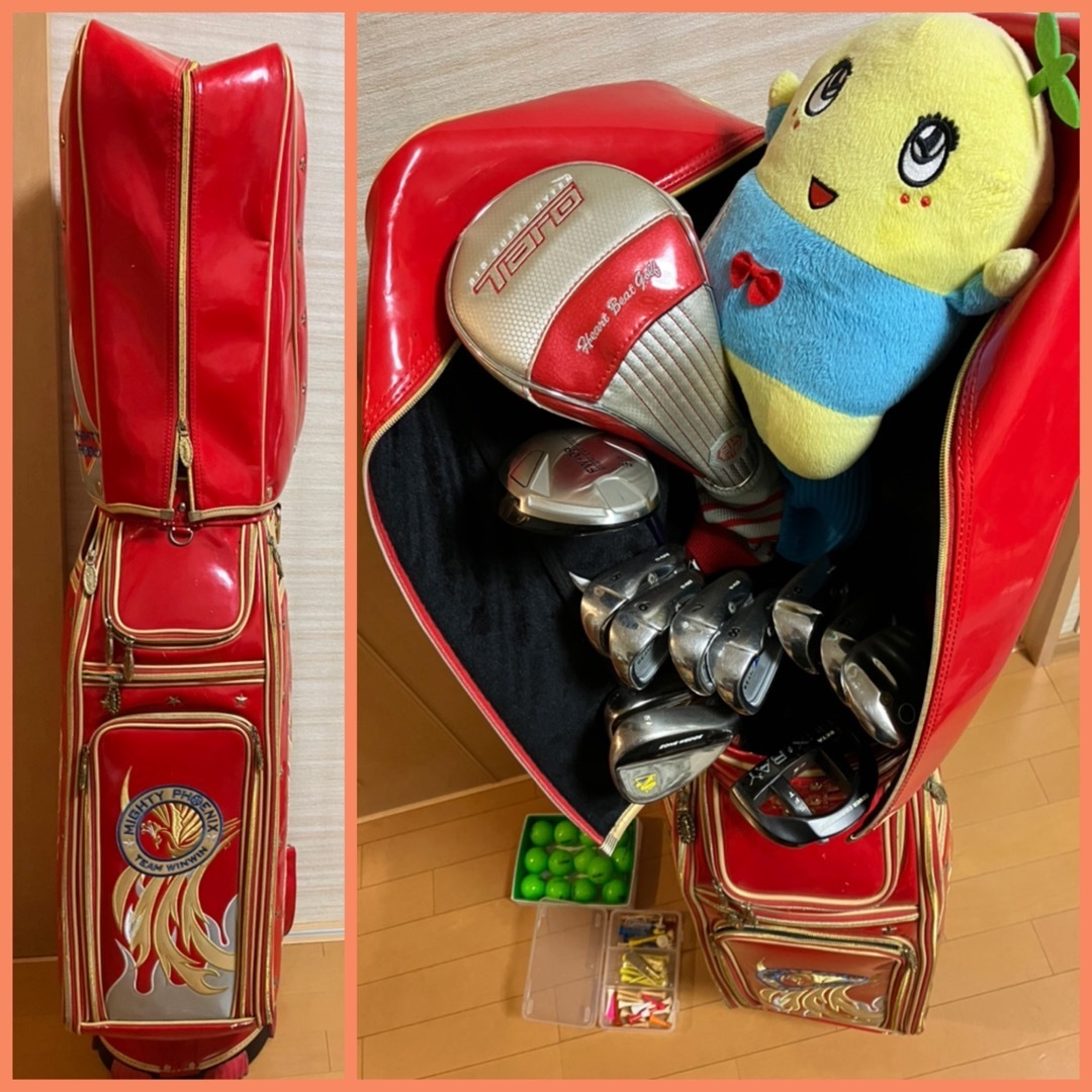 初心者 メンズ ゴルフクラブ セット 未使用 ロストボール 初心者 メンズ ゴルフクラブ セット 未使用 ロストボール