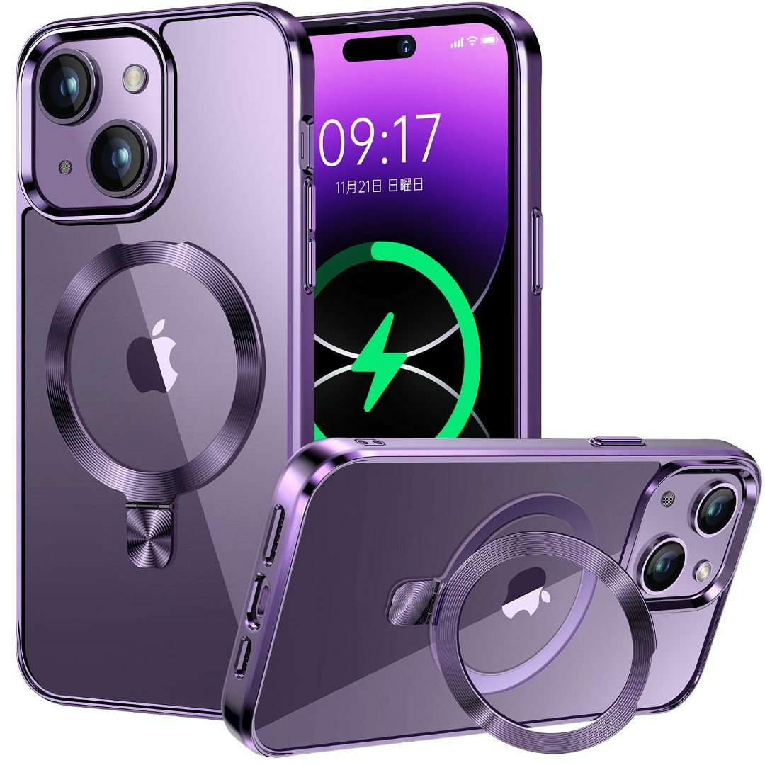【CD MagSafeリング・スタンド一体】iPhone14 Pro Max 用 スマホ/家電/カメラのスマホアクセサリー(その他)の商品写真