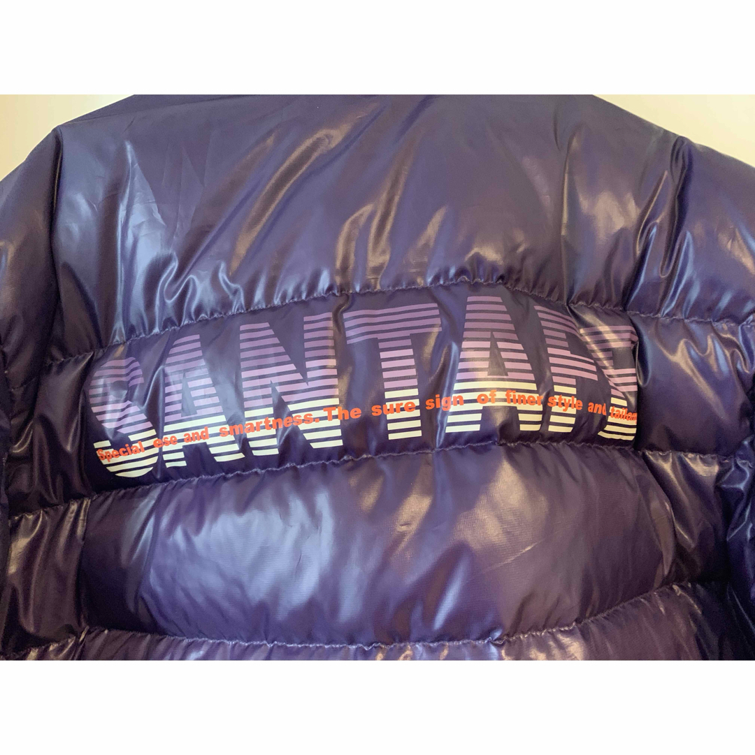 Santafe(サンタフェ)の248.サンタフェ！美品ダウンジャケット、パープル52サイズ(3L)！ メンズのジャケット/アウター(ダウンジャケット)の商品写真