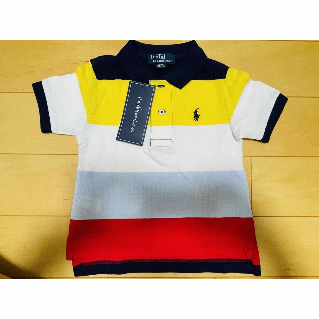 POLO RALPH LAUREN(ポロラルフローレン)のタグ付き☆12M 80cm ポロラルフローレン ポロシャツ キッズ/ベビー/マタニティのベビー服(~85cm)(シャツ/カットソー)の商品写真