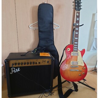 JUNO エレキギター　parkアンプ　ソフトケース スタンド　セット(エレキギター)