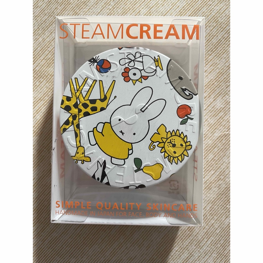 STEAM CREAM(スチームクリーム)の新品未使用未開封　スチームクリーム　ミッフィ限定缶 コスメ/美容のボディケア(ボディクリーム)の商品写真