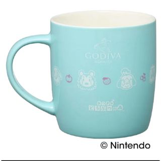 GODIVA - ゴディバ × あつまれどうぶつの森 チョコ、マグカップセット ブルー