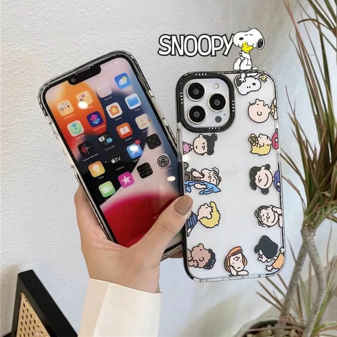 スヌーピー iPhone 14Pro 用 ケース Snoopy スマホケース i スマホ/家電/カメラのスマホアクセサリー(その他)の商品写真