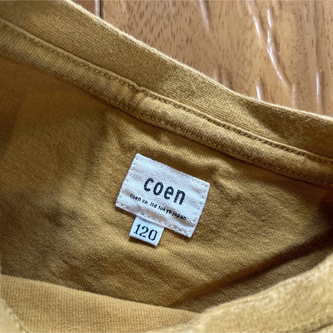 coen(コーエン)の120 COEN ロゴ半袖Tシャツ キッズ/ベビー/マタニティのキッズ服男の子用(90cm~)(Tシャツ/カットソー)の商品写真