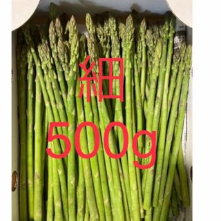 アスパラ　細500gアスパラガス(野菜)