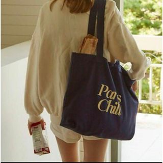 HOTEL PARIS CHILL ホテルパリチル　トートバッグ　blue(トートバッグ)