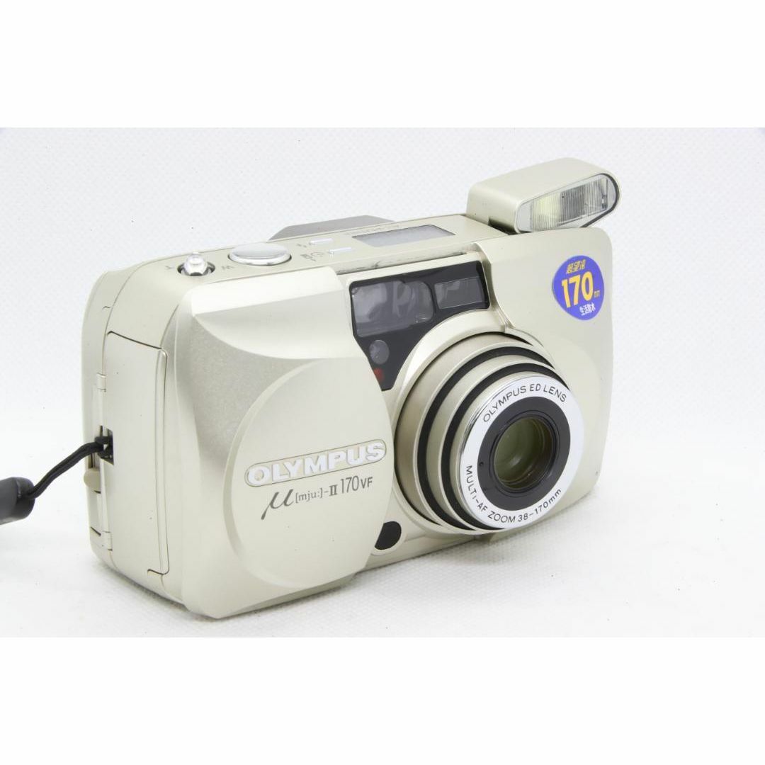 【C2392】OLYMPUS μ Ⅱ 170VF オリンパス ミュー スマホ/家電/カメラのカメラ(フィルムカメラ)の商品写真