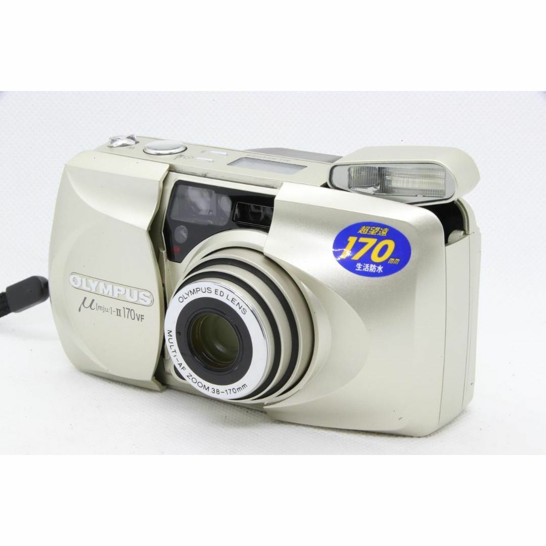 【C2392】OLYMPUS μ Ⅱ 170VF オリンパス ミュー スマホ/家電/カメラのカメラ(フィルムカメラ)の商品写真