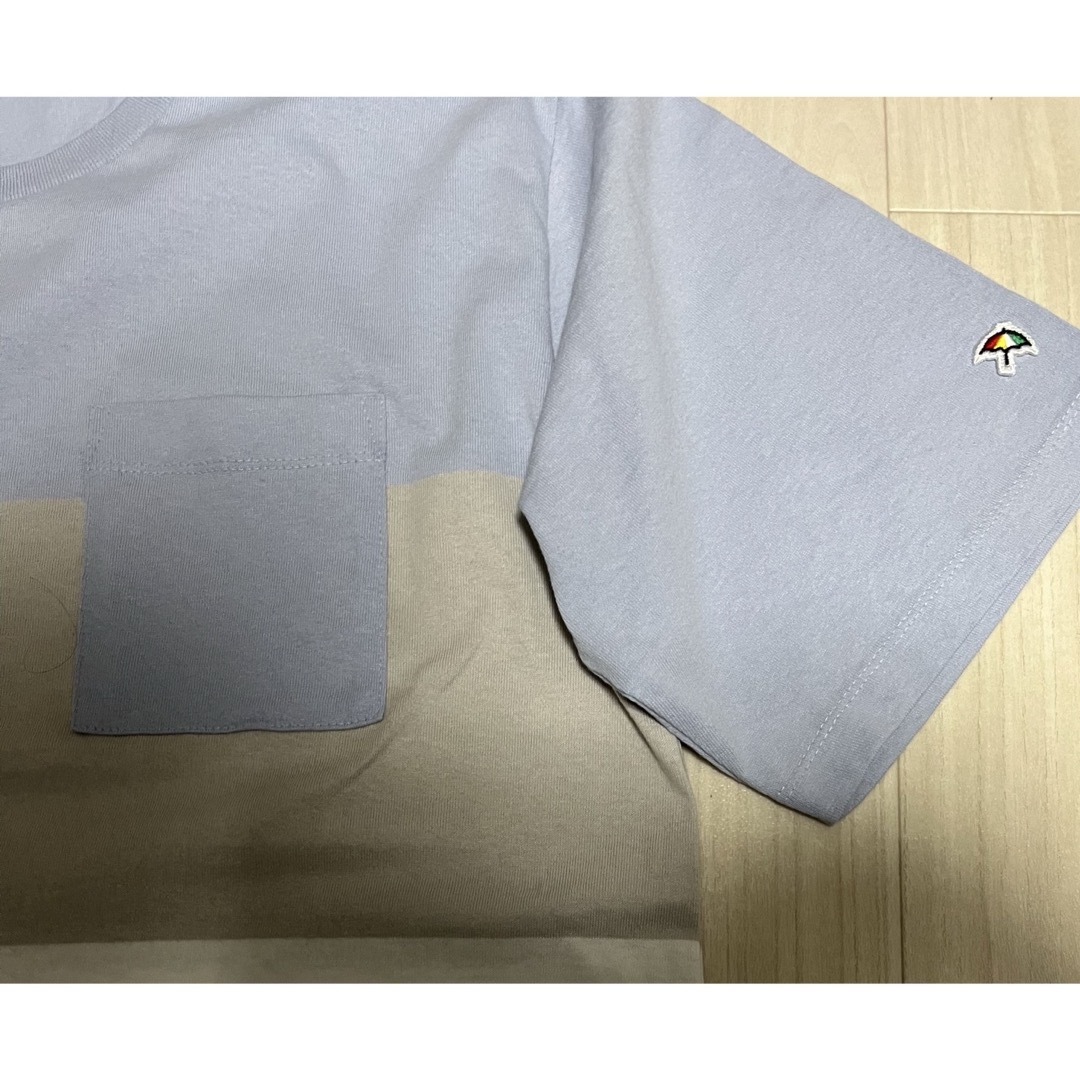 Arnold Palmer(アーノルドパーマー)の新品未使用　アーノルドパーマータイムレス ビッグシルエット　ボーダーTシャツ メンズのトップス(Tシャツ/カットソー(半袖/袖なし))の商品写真