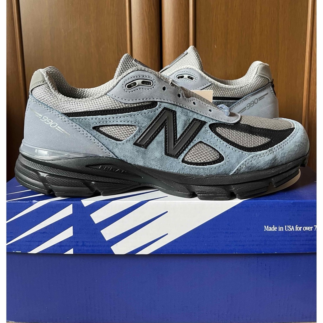 New Balance(ニューバランス)のNew Balance 990V4 Arctic Grey 28.5 メンズの靴/シューズ(スニーカー)の商品写真