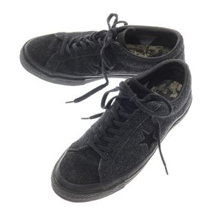 ステューシー(STUSSY)の【中古】ステューシー STUSSY × CONVERSE ワンスター スニーカー ブラック【サイズ27.5cm】【メンズ】(スニーカー)