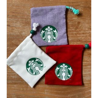 スターバックス(Starbucks)のスタバ 巾着 小物入れ スターバックス ポーチ(ポーチ)