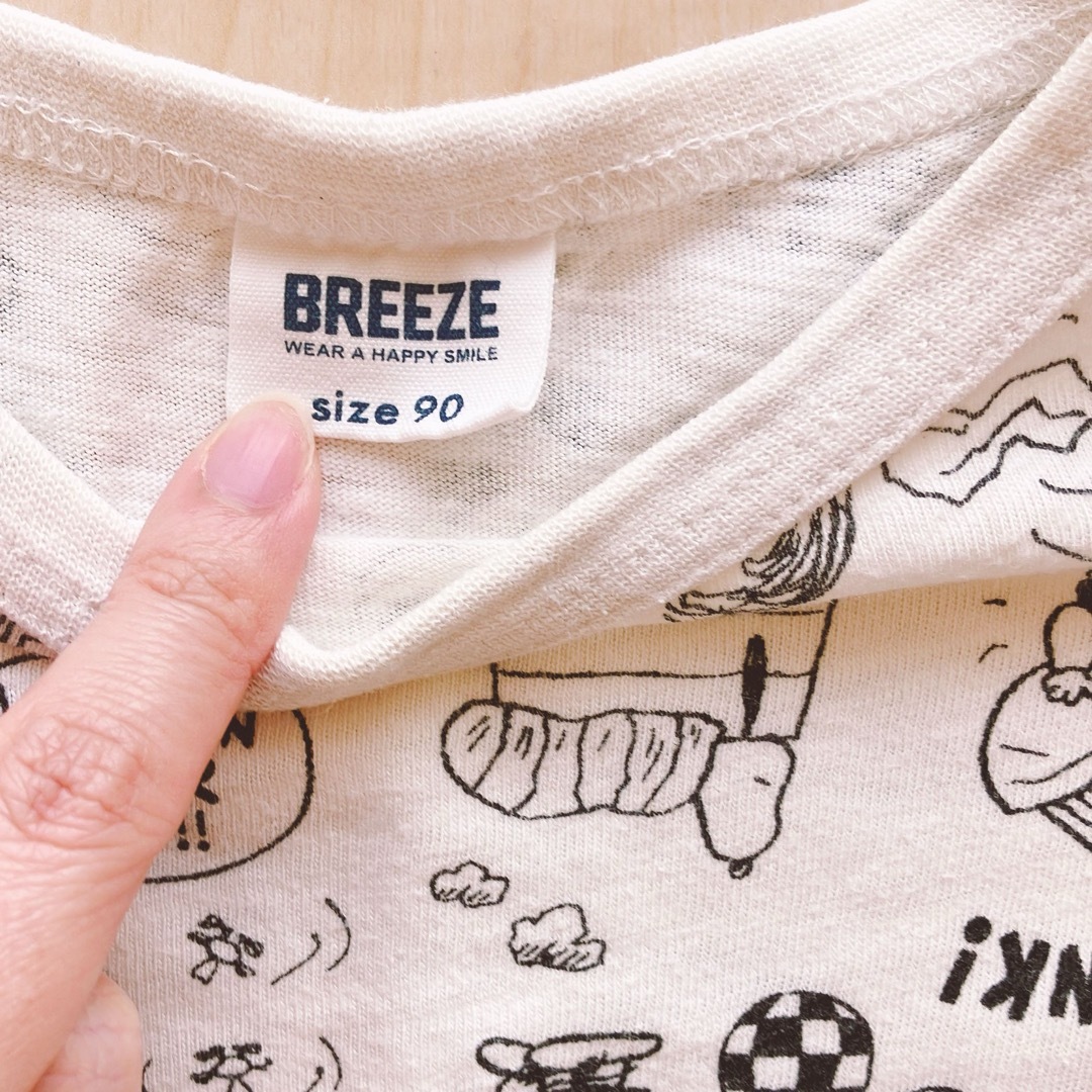 BREEZE(ブリーズ)の80サイズ全身コーデまとめ売り(BREEZEなど) キッズ/ベビー/マタニティのベビー服(~85cm)(Ｔシャツ)の商品写真