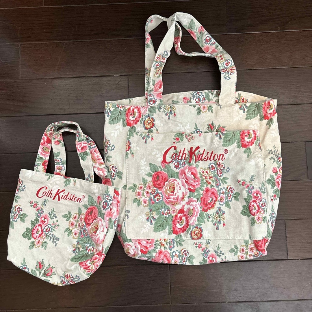 Cath Kidston(キャスキッドソン)のキャスキッドソン　大と小のバッグ レディースのバッグ(トートバッグ)の商品写真