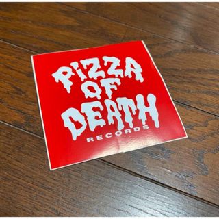 【新品】pizza of death ステッカー　ピザオブデス　ハイスタ(ノベルティグッズ)