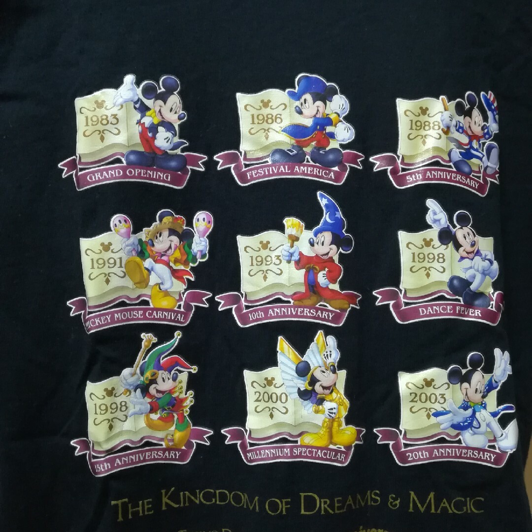 Disney(ディズニー)の✨東京ディズニーランド20周年記念TシャツSサイズ♪ メンズのトップス(Tシャツ/カットソー(半袖/袖なし))の商品写真