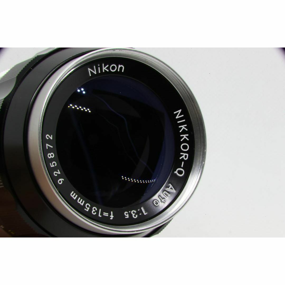 【C2375】 Nikon NIKKOR Q Auto 135 3.5 ニコン スマホ/家電/カメラのカメラ(レンズ(単焦点))の商品写真