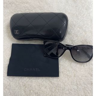 CHANEL シャネルサングラス　メガネケース付き　美品