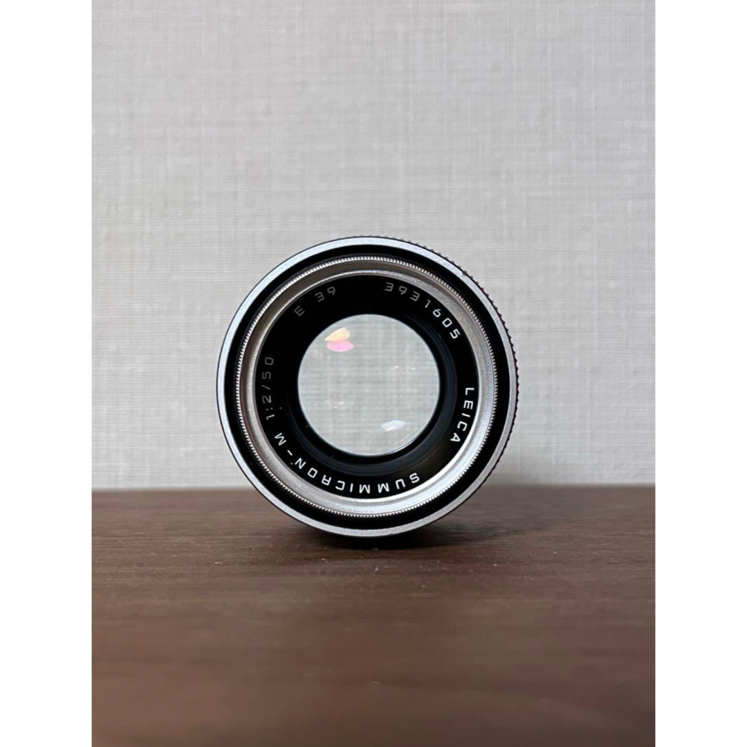 Leica summicron 50mm 4thシルバー　Mマウント スマホ/家電/カメラのカメラ(レンズ(単焦点))の商品写真