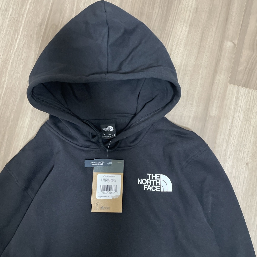 THE NORTH FACE(ザノースフェイス)の新品 US THE NORTH FACE NSE BOXロゴパーカー S0025 メンズのトップス(パーカー)の商品写真