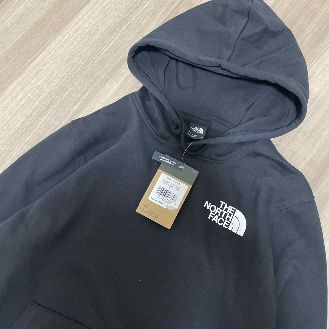 THE NORTH FACE(ザノースフェイス)の新品 US THE NORTH FACE NSE BOXロゴパーカー S0025 メンズのトップス(パーカー)の商品写真