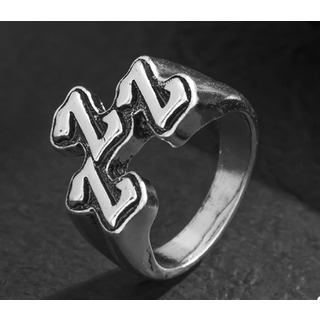 【売れてます】リング　メンズ　指輪　レトロ　Z　韓国　シンプル(リング(指輪))