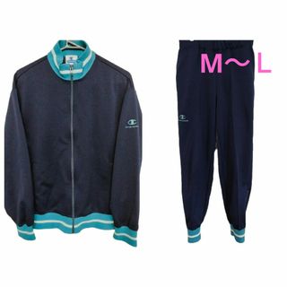 アディダス(adidas)のadidas アディダス ジャージ セットアップ ネイビー M L(その他)