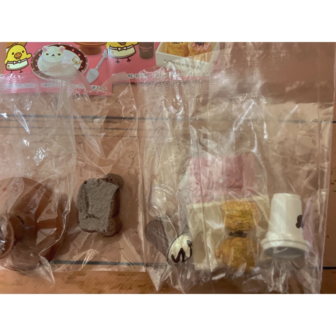 Re-MeNT(リーメント)のリーメント ぷちサンプル リラックマ チョコレートカフェ エンタメ/ホビーのおもちゃ/ぬいぐるみ(キャラクターグッズ)の商品写真