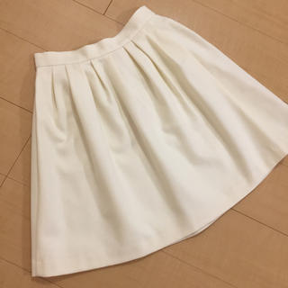 ボンメルスリー(Bon mercerie)の専用♡新品ボンメルスリー♡ホワイトスカート(ひざ丈スカート)