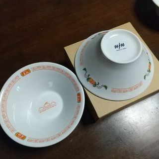 新品未使用  非売品  餃子の王将  ラーメン鉢  ２個セット(食器)