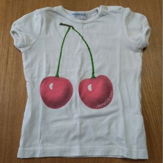 シモネッタ(Simonetta)の白Tシャツさくらんぼ(Ｔシャツ)