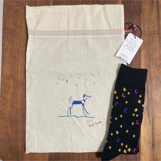 【新品タグ付】Paul Smith　メンズソックス＆巾着セット(ソックス)