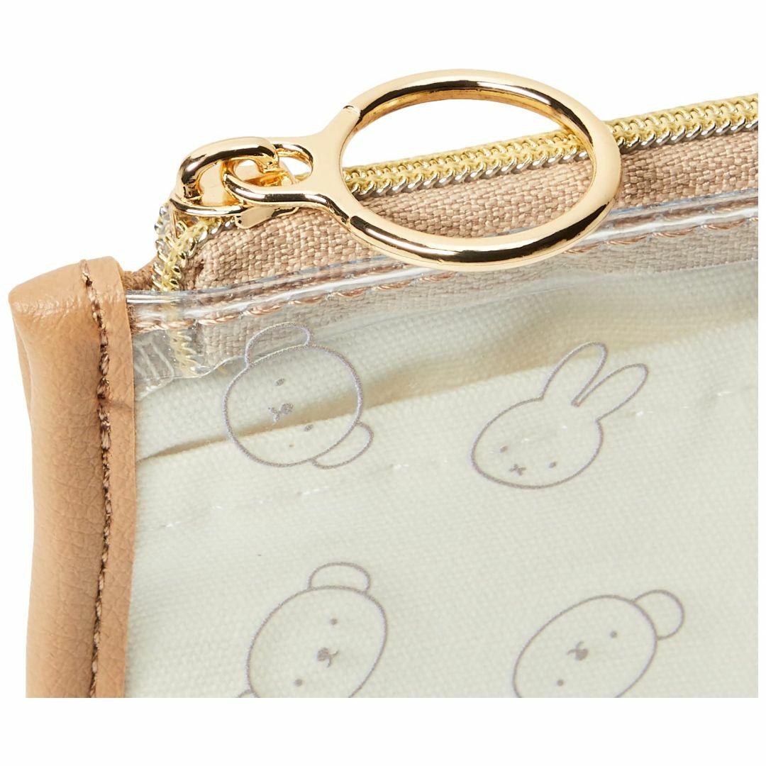 色:ボリスDBM-1004miffy クリアスクエアポーチ miffy0 レディースのバッグ(その他)の商品写真