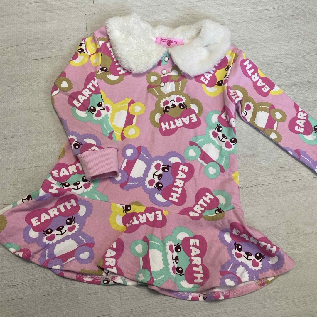 EARTHMAGIC(アースマジック)のりんloveあき様 専用 キッズ/ベビー/マタニティのキッズ服女の子用(90cm~)(ワンピース)の商品写真