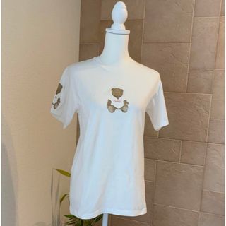 ピンクハウス(PINK HOUSE)のピンクハウス　くま柄白Tシャツ(Tシャツ(半袖/袖なし))