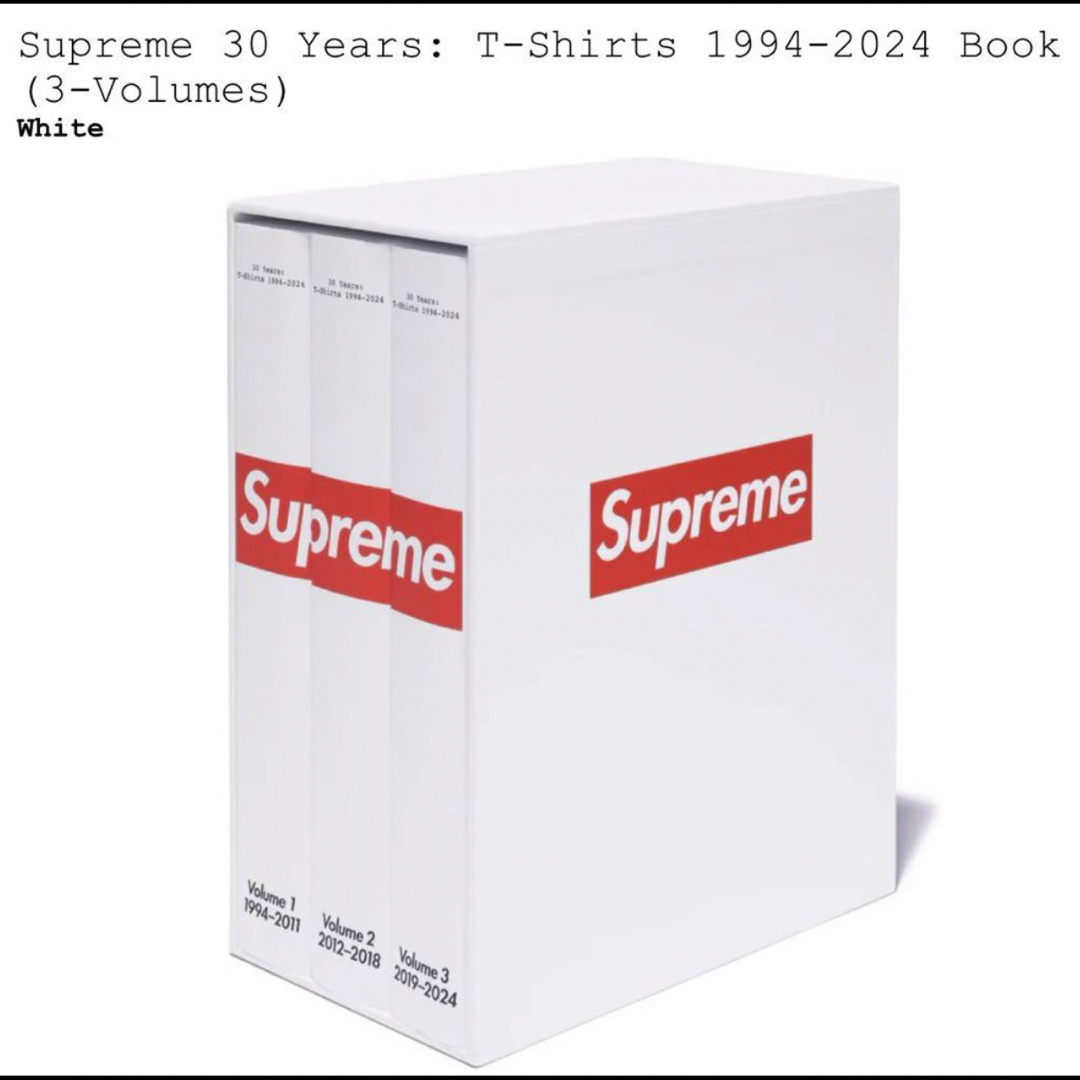 Supreme(シュプリーム)のSupreme 30 Years T-Shirts 1994-2024 Book エンタメ/ホビーの本(その他)の商品写真