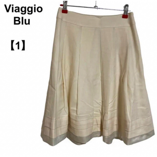 VIAGGIO BLU - 【古着】レディース Viaggioblu ひざ丈スカート フレアスカート