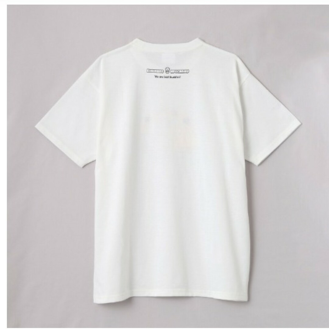 新品 んぽちゃむきみまろ半袖Tシャツブラック 白 Ｌサイズ メンズのトップス(Tシャツ/カットソー(半袖/袖なし))の商品写真