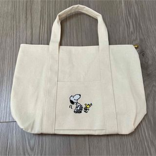 SNOOPY - 【未使用】SNOOPY with FUN! 付録 スヌーピー刺繍キャンバストート