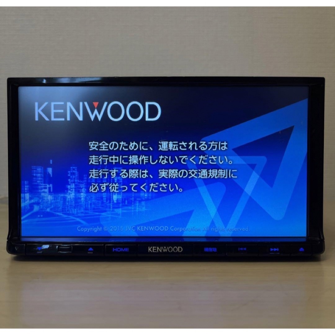 KENWOOD(ケンウッド)のKENWOOD彩速ナビMDV-L403最新地図更新済　新品バックカメラ付 自動車/バイクの自動車(カーナビ/カーテレビ)の商品写真