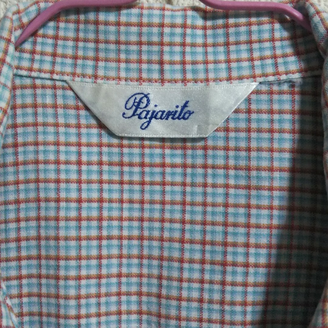 チェックの半袖開襟シャツ レディースのトップス(シャツ/ブラウス(長袖/七分))の商品写真