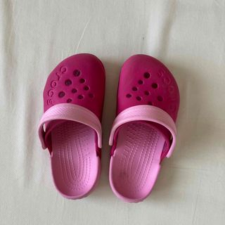 クロックス(crocs)のクロックス　17cm(サンダル)