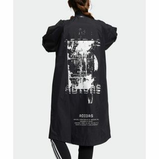 アディダス(adidas)の【adidas】ロング グラフィック ジャケット【アディダス】(ナイロンジャケット)