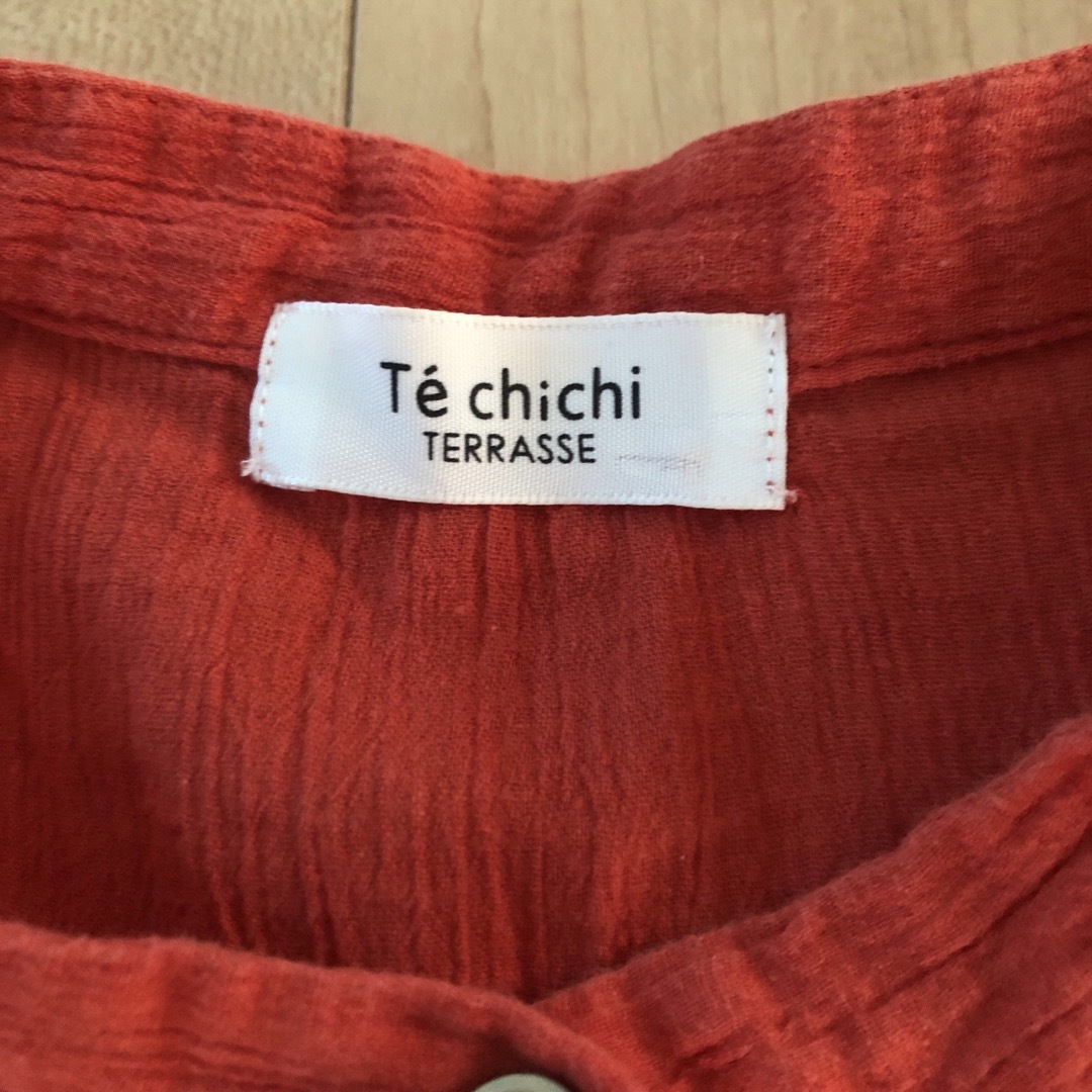 Techichi(テチチ)のTechichiTERRACE  テチチテラス　楊柳生地ブラウス レディースのトップス(シャツ/ブラウス(半袖/袖なし))の商品写真